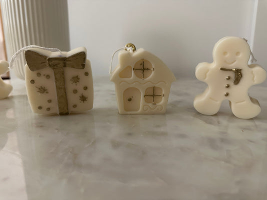 Glitter Cookie Man Candle