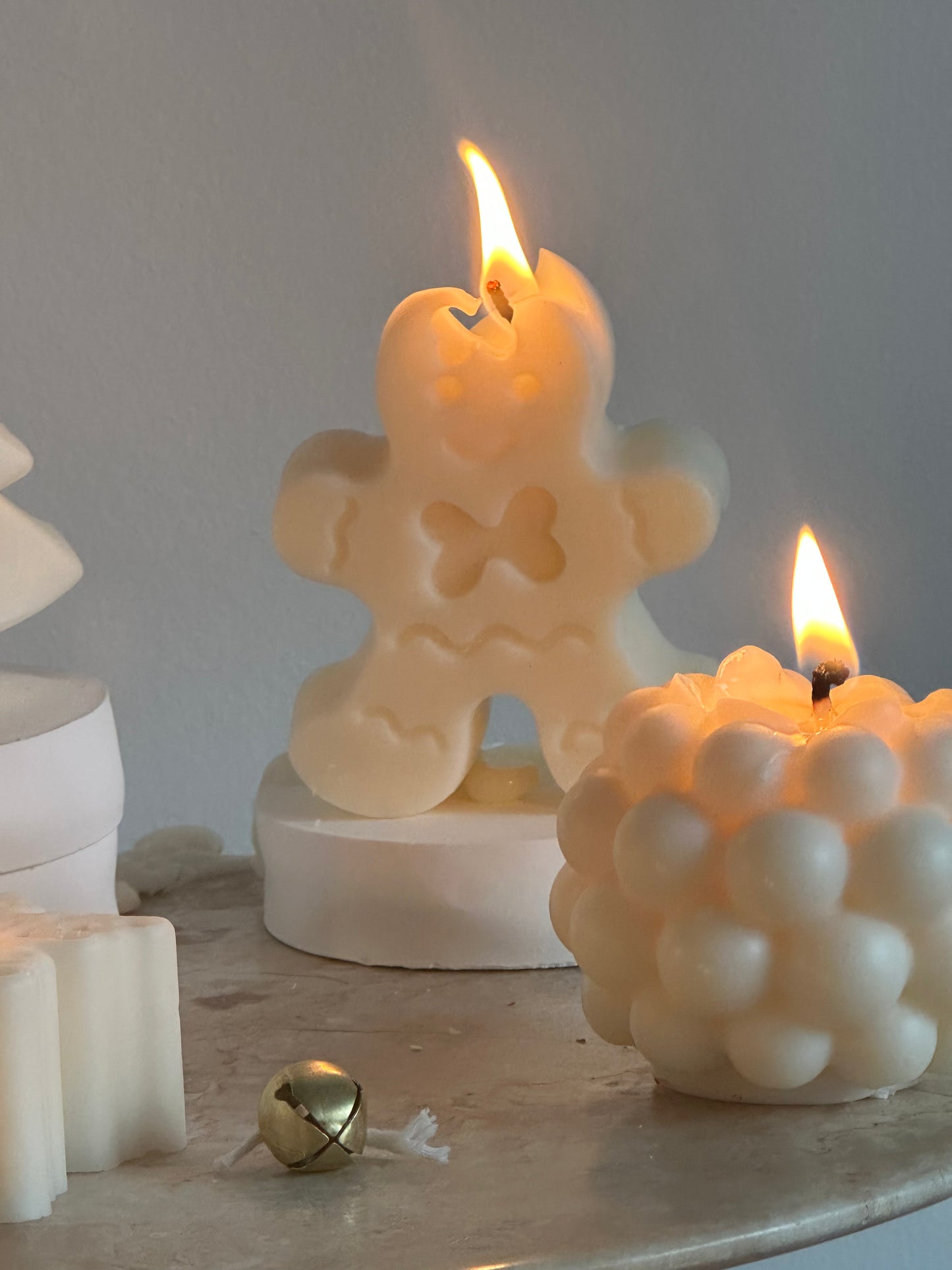 Gingerbread Woman Candle