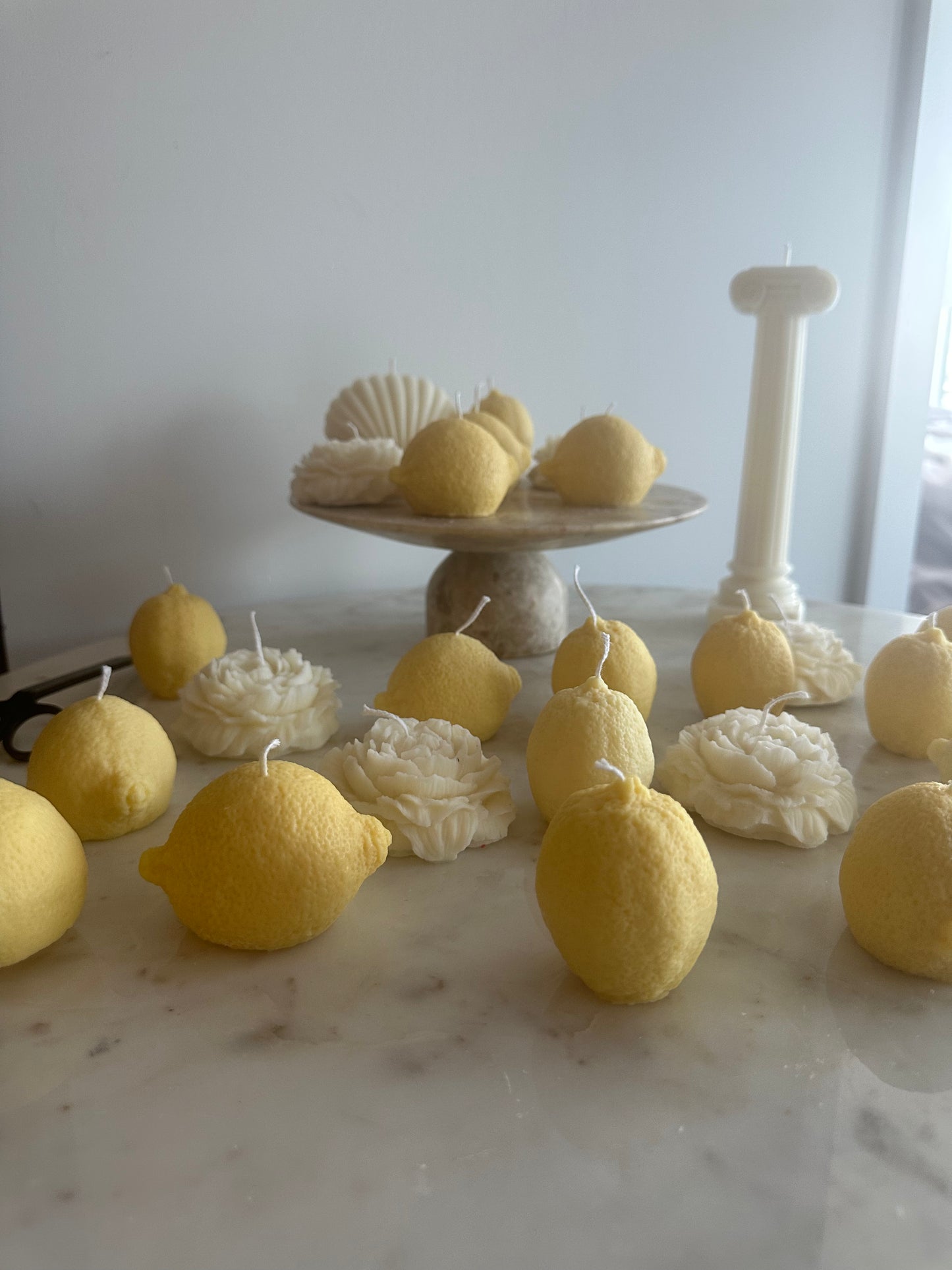 Lemon Shaped Candle