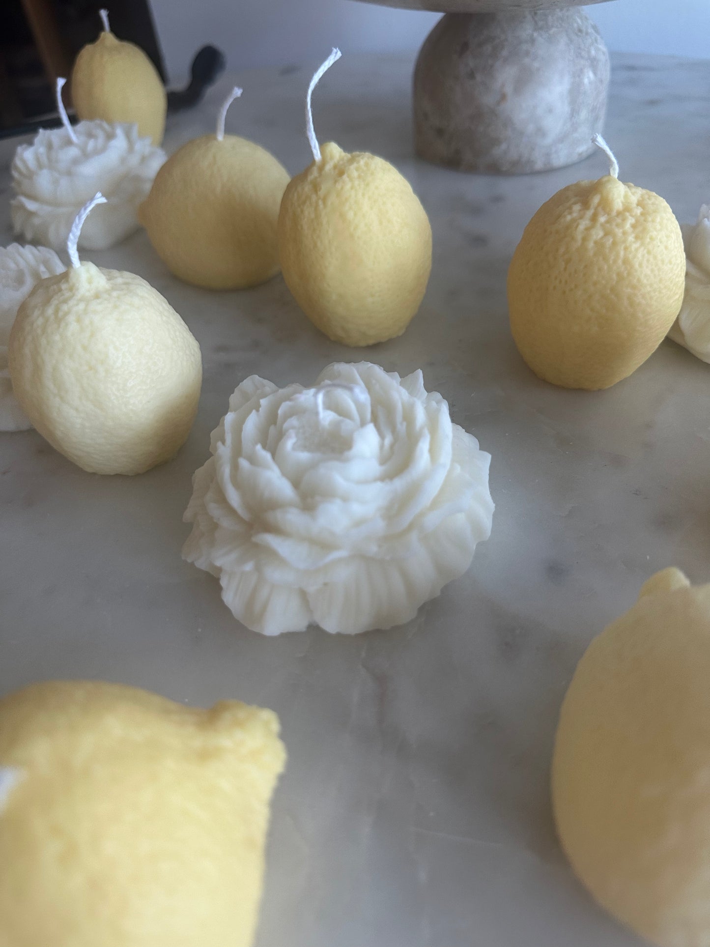 Lemon Shaped Candle