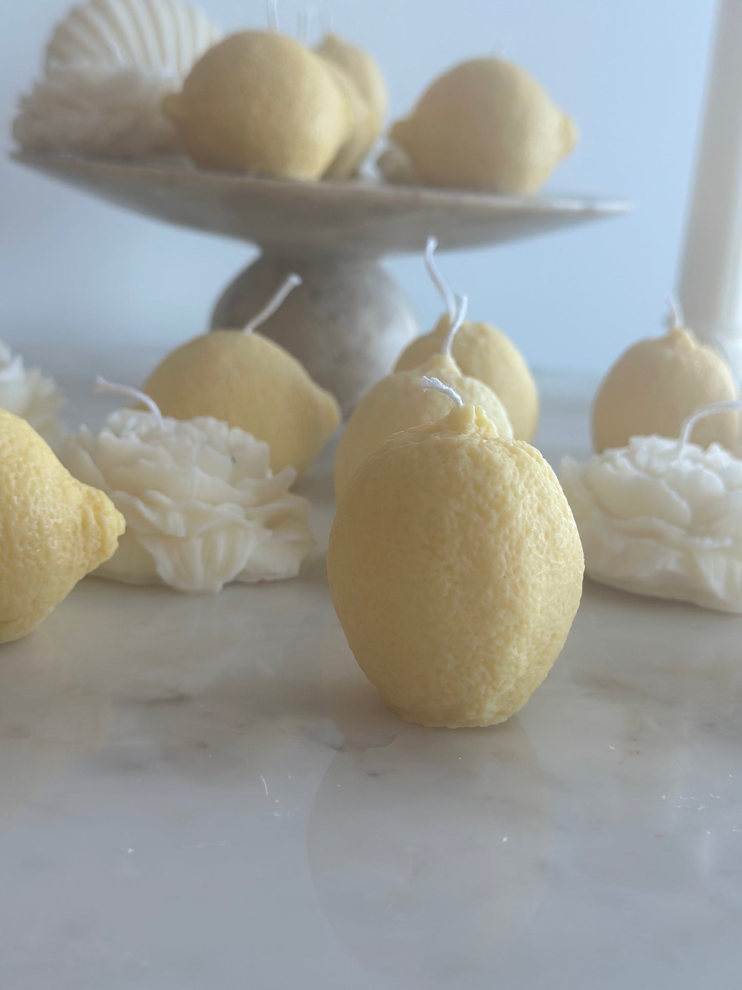 Lemon Shaped Candle