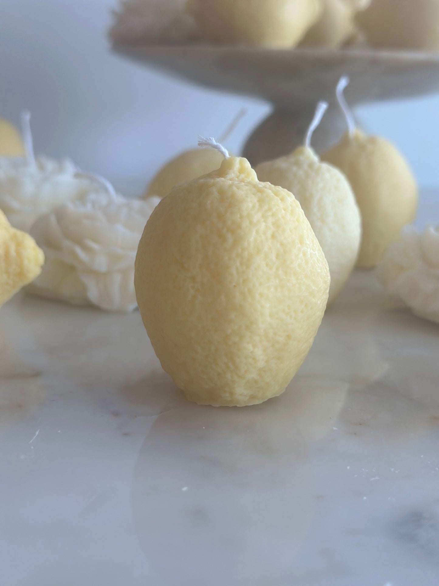 Lemon Shaped Candle