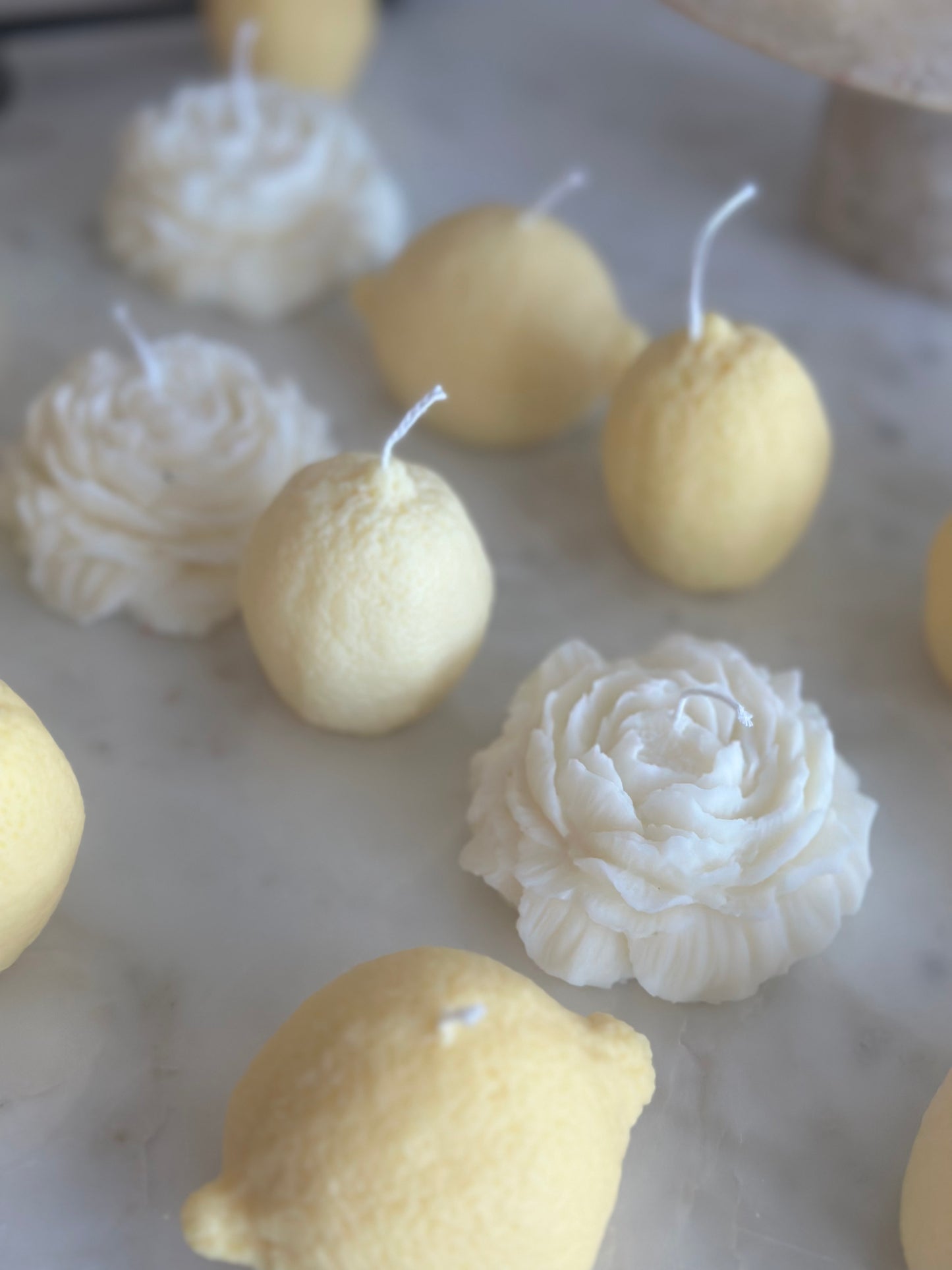 Lemon Shaped Candle