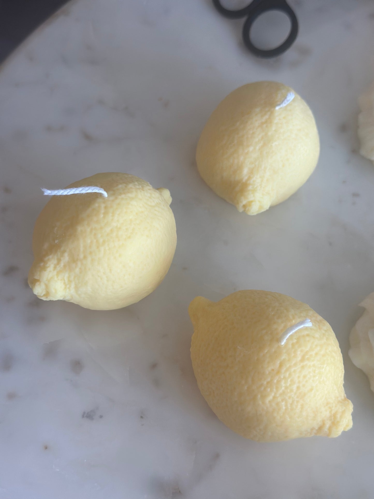 Lemon Shaped Candle