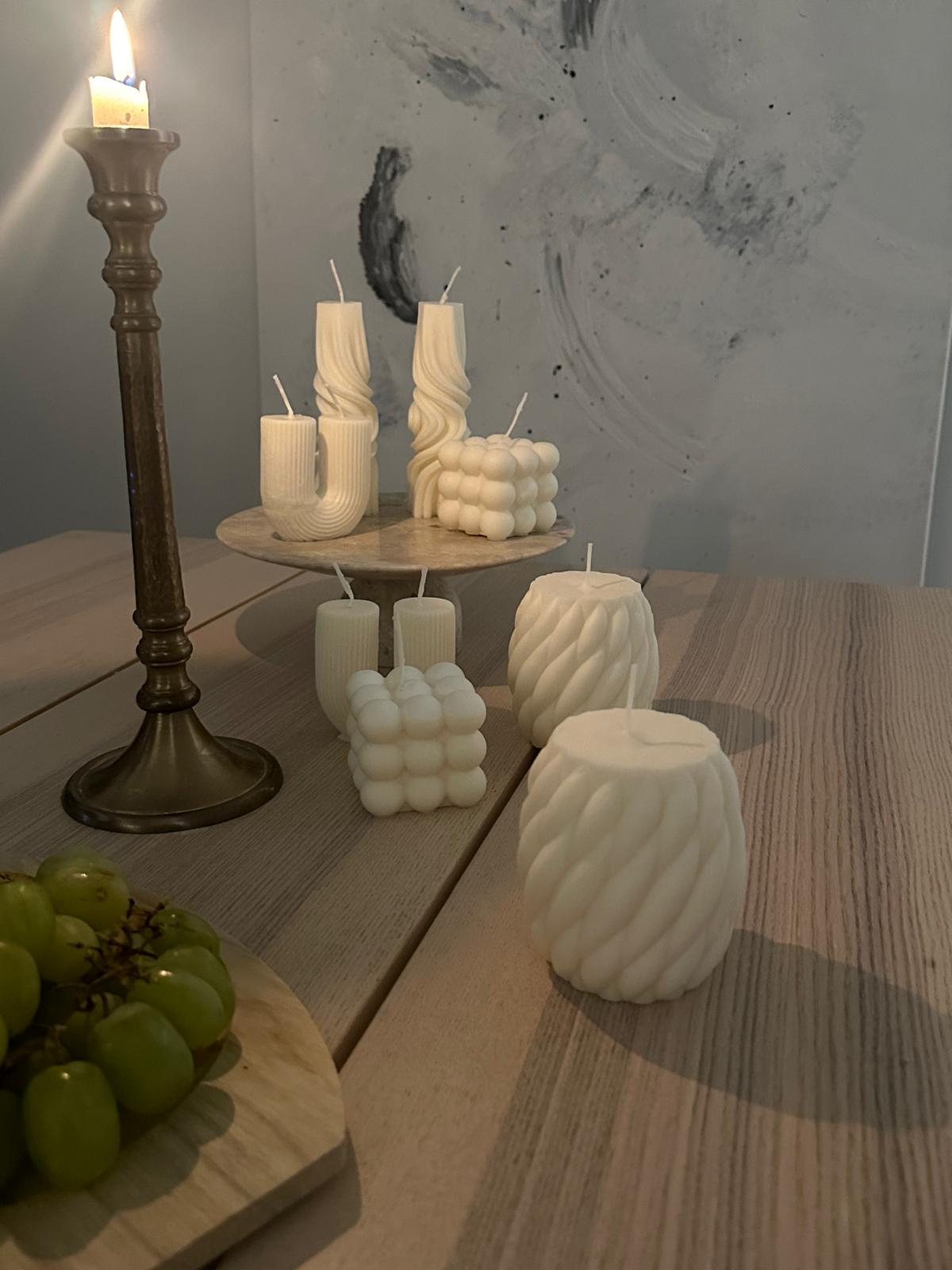 Raindrop Candle