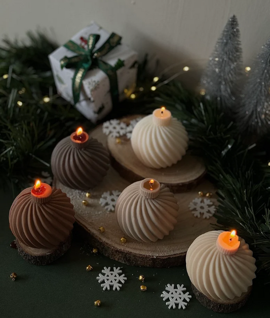 Ornament Christmas Ball Candle
