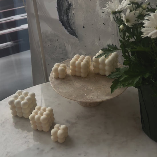 Bulk small bubble candles for event planners and retailers in North America, perfect for baby showers and weddings