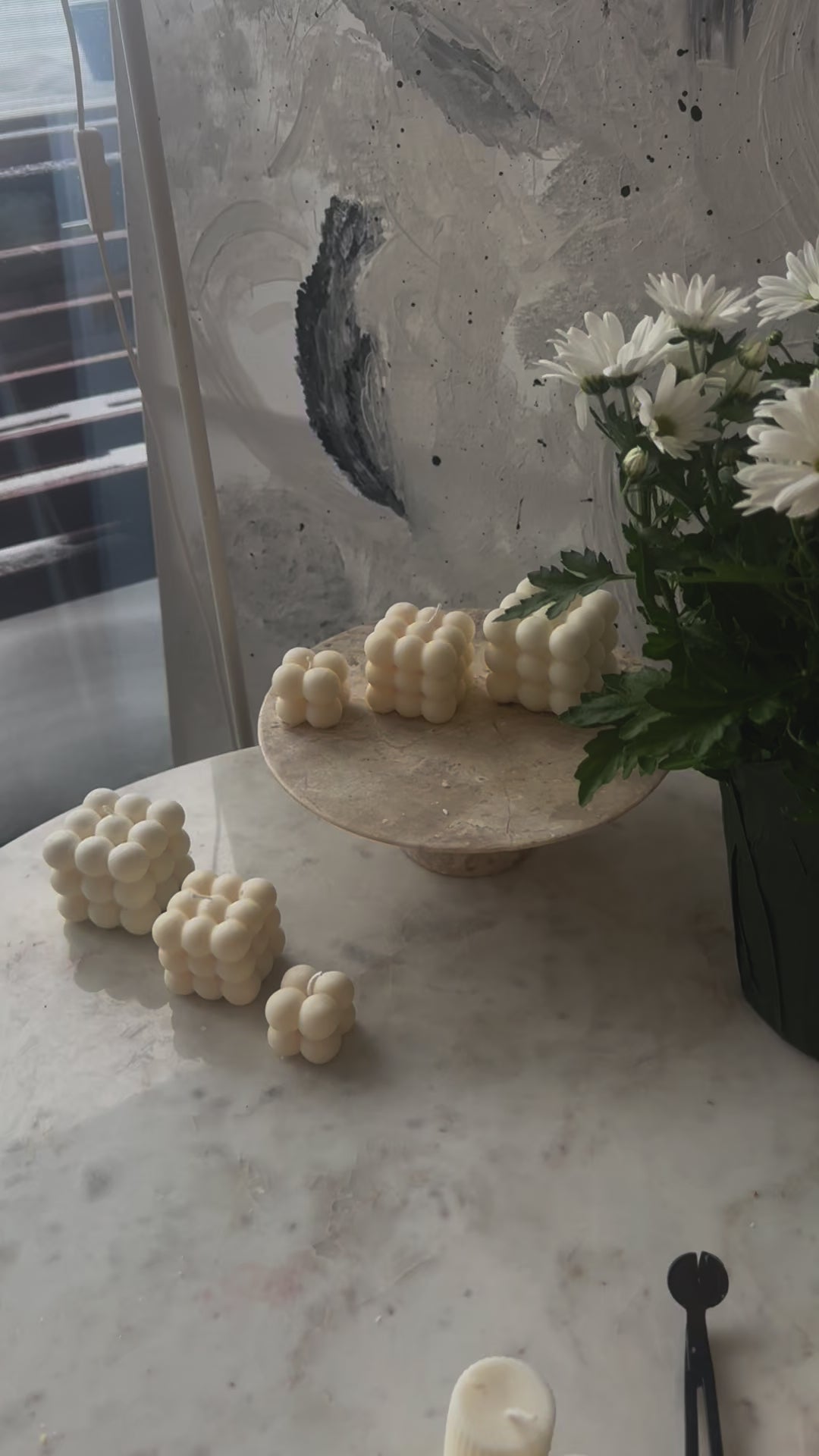 Bulk small bubble candles for event planners and retailers in North America, perfect for baby showers and weddings
